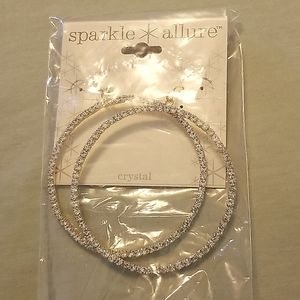 NEW crystal drop earrings